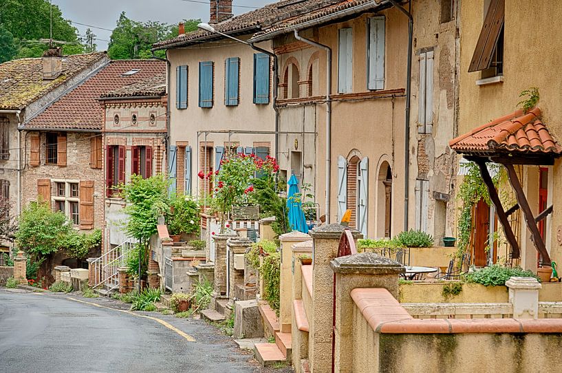 A street in Gaillac by Christa Krus