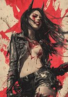 Peint dans le sang Délice du diable