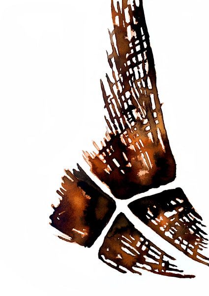 Braune Tinte von Ela Szczepaniak