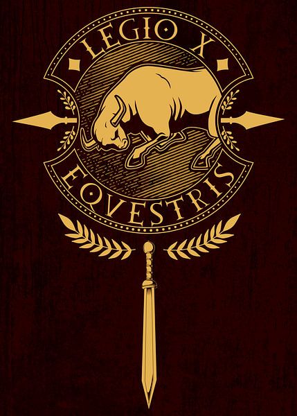 Roman Legion - Legio X Equestris by Pixelbull Design