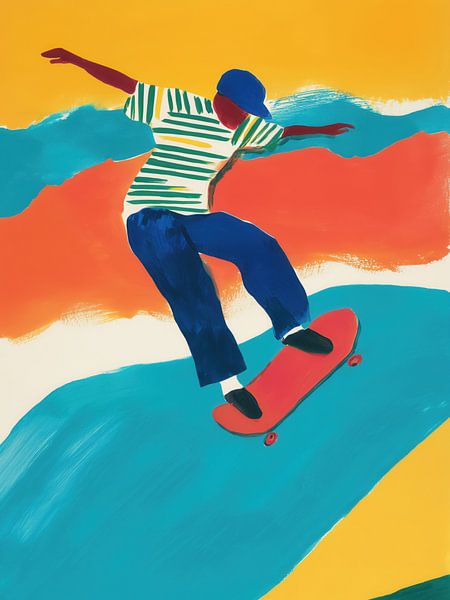 Venice Beach Skater | California Skateboard Culture by Frank Daske | Foto & Design