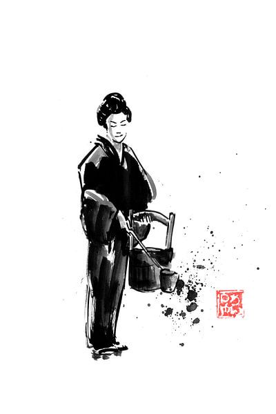 uchimizu par Péchane Sumie