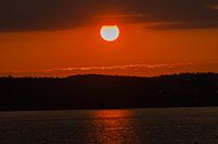 Coucher de soleil sur le lac de Constance