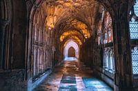Gloucester Cathedral corridor