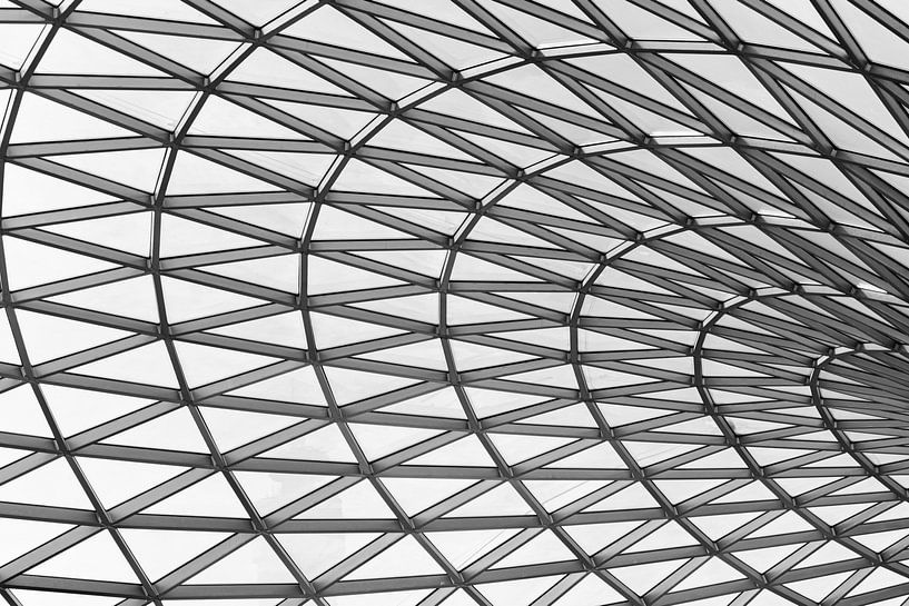 Roof of British Museum in London by Eline Huizenga
