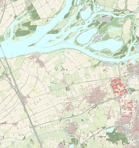 Carte de Drimmelen par Rebel Ontwerp