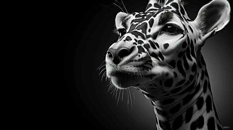wildlife in black and white by Gelissen Artworks