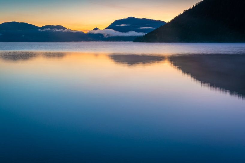 Walchensee am Morgen von Martin Wasilewski