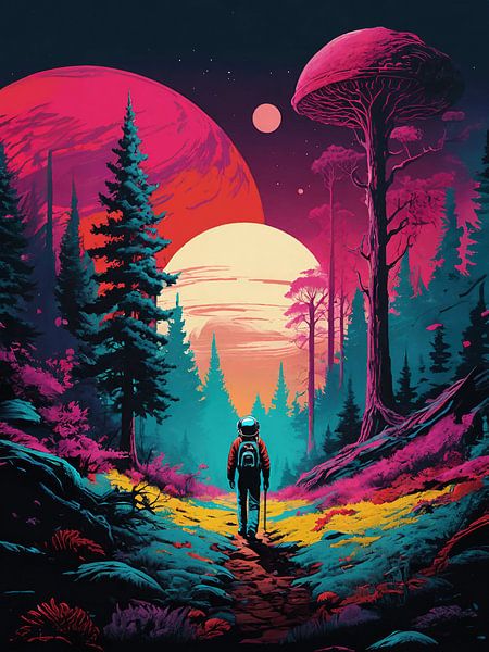 Ruimte Wandeling van Vic Bomers