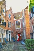 Monumental houses Middelburg city