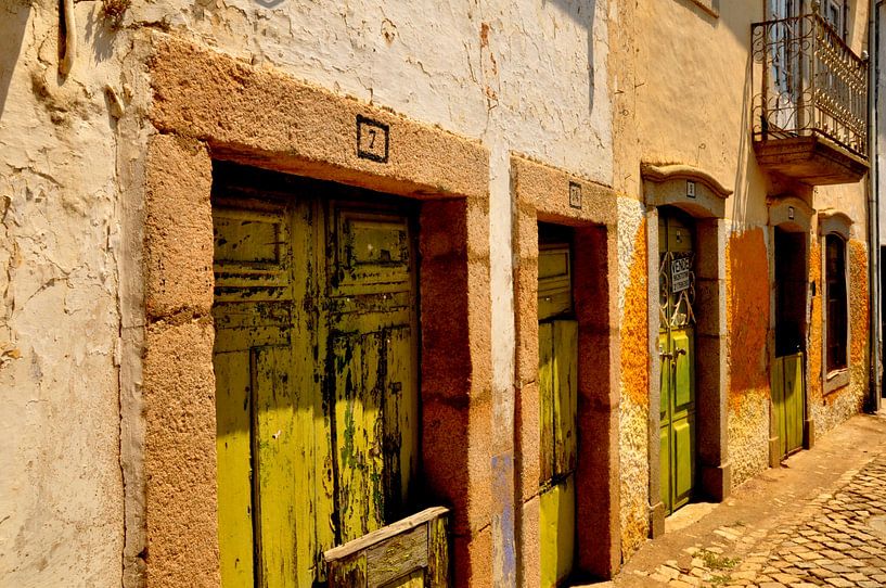 Green Doors / Portugal by Sabrina Varao Carreiro