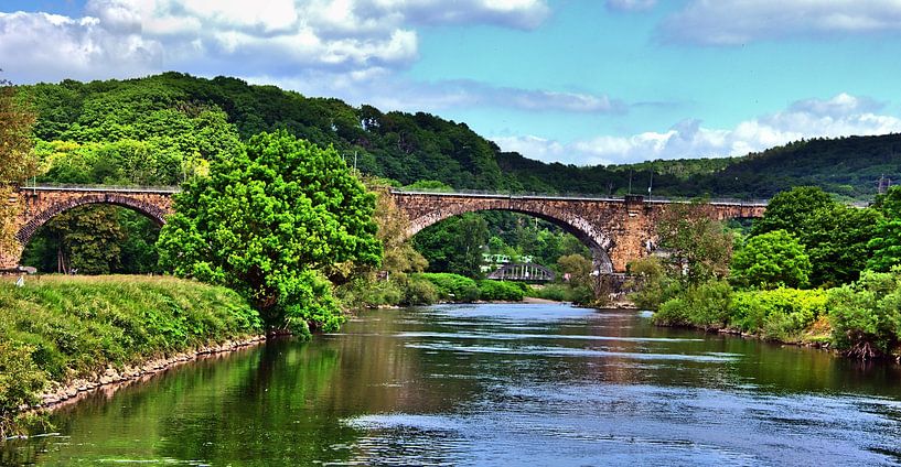 Panorama du viaduc de la Ruhr par Edgar Schermaul