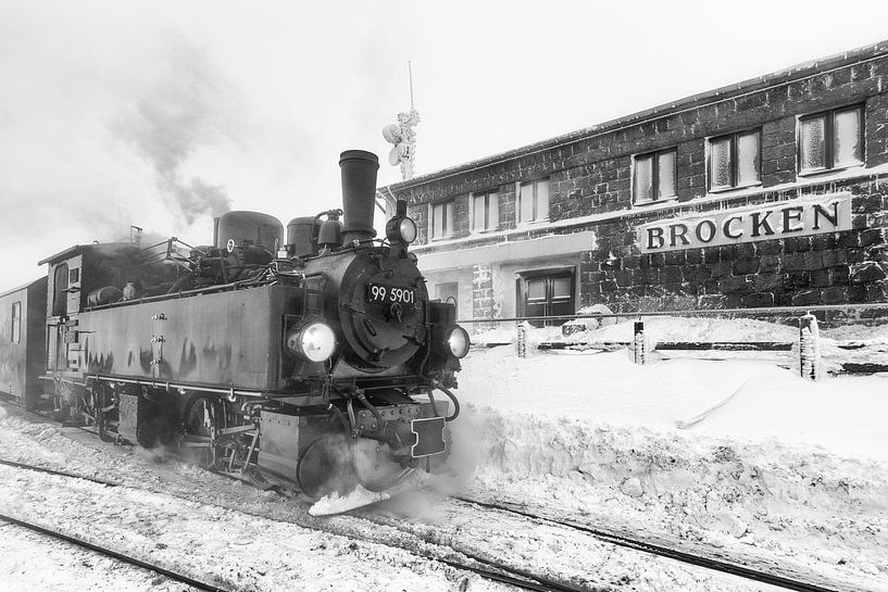 Dampfzüge im Harz, die alte Zeiten wieder aufleben lassen von Hans Brinkel