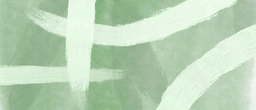 Modern art, green by Nynke Altenburg