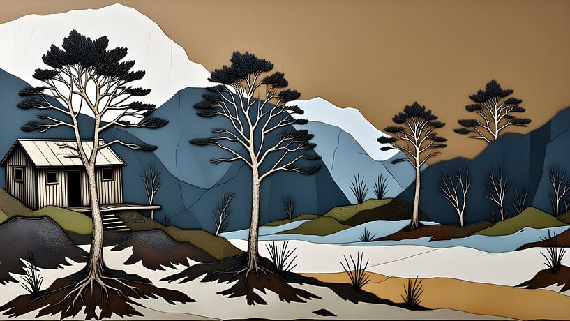 am Ende eines Fjord von Nick Wendt