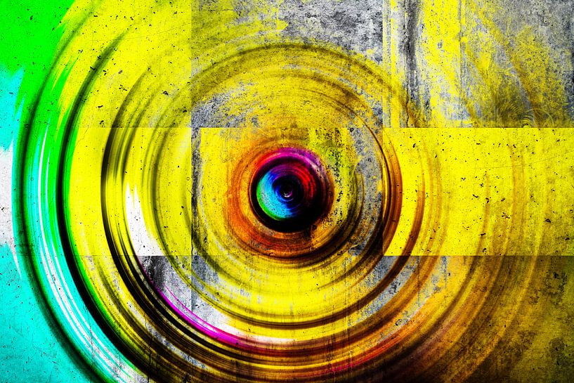 betonnen muur van Günter Albers