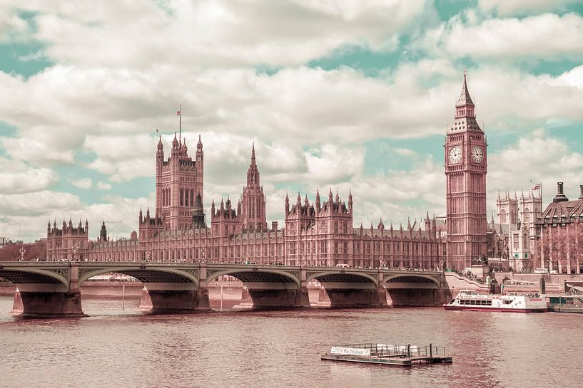 LONDON Westminster Bridge | urban vintage style by Melanie Viola