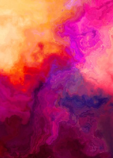 Marmor Abstraktion Kunst lila orange #Marmor von JBJart Justyna Jaszke