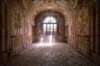 Beautiful Fresco in an Abandoned House.