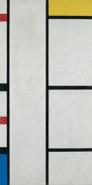 Composition (no. III) blanc-jaune, Piet Mondriaan by Masterful Masters