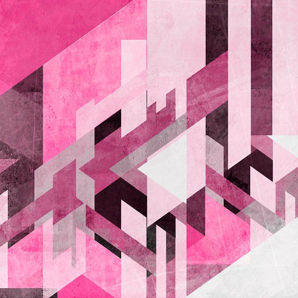 Retro Abstraktion von Mad Dog Art