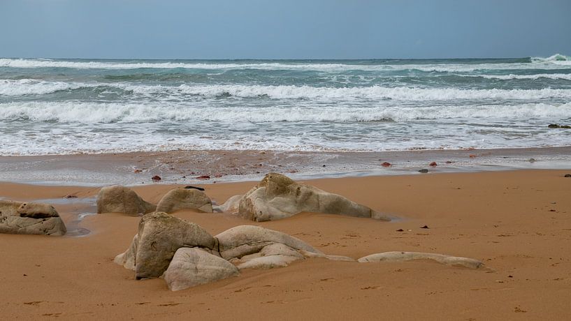 beach in Portugal by Bert Bouwmeester