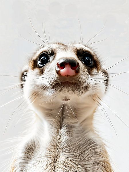 Portrait de suricate par haroulita