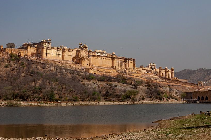 Amber Fort near Jaipur in India by Roland Brack