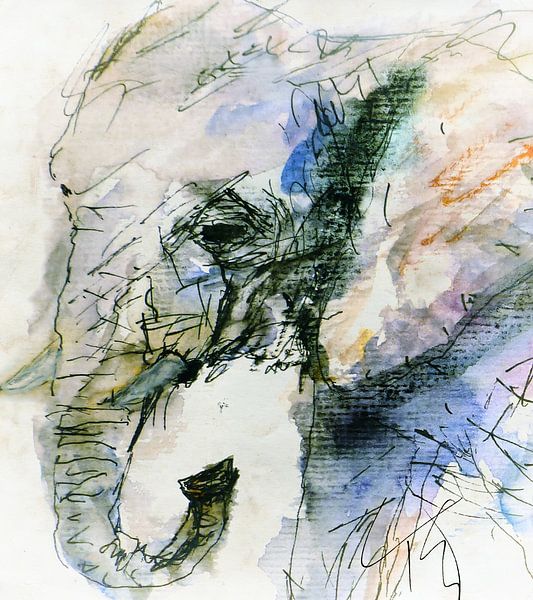 Reine des éléphants par Kay Weber