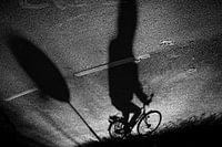  Schatten eines Radfahrers, Niederlande