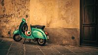 Alte italienische Vespa in Arezzo