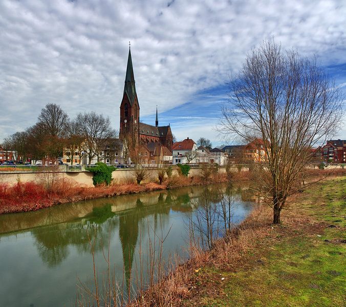 Vue sur la ville de Lünen par Edgar Schermaul