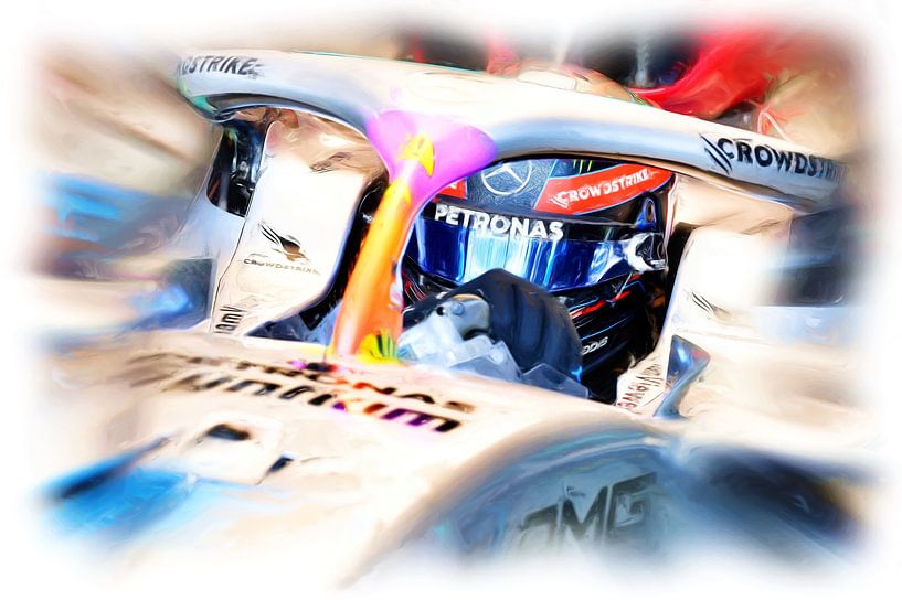 George Russell - F1 - Season 2022 von DeVerviersBelgium