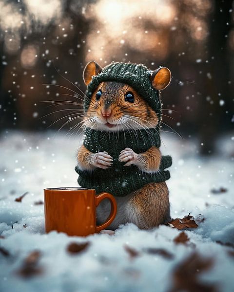 Traumhafte Komposition von fernlichtsicht