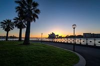 Syndey-Opernhaus mit Sonnenaufgang