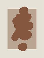 Bright - abstracte vormen in aardse tinten