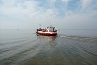 Boot auf dem Wattenmeer