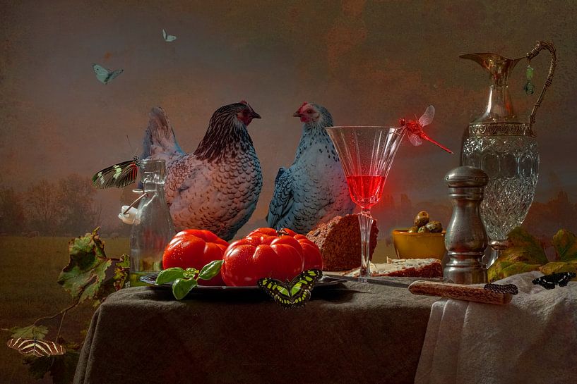 Abendrot von Willy Sengers