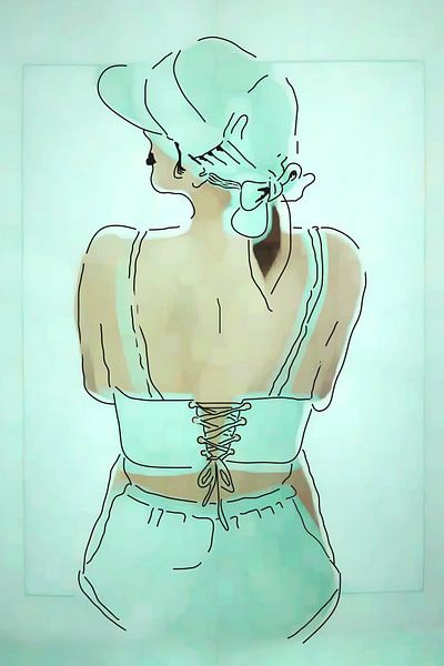 La casquette d'été par Yke de Vos