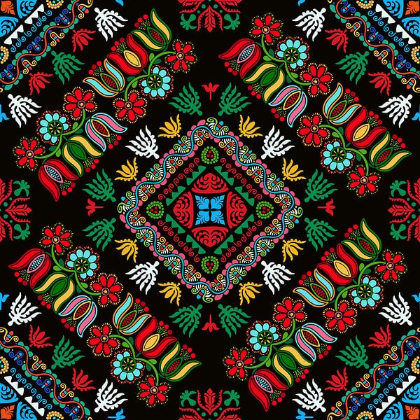 Ungarische Stickerei von Richard Laschon