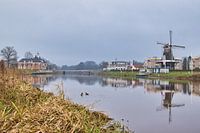 La façade de la ville d'Ommen