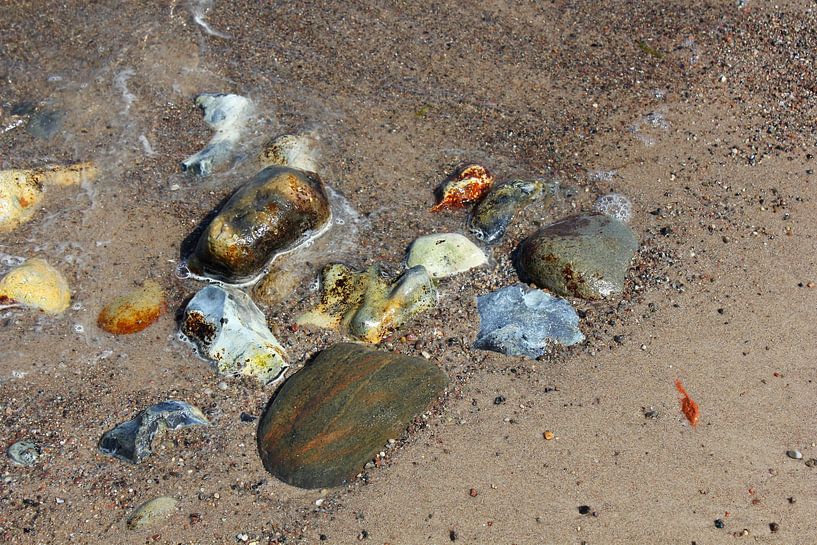 Les pierres colorées de la Baltique par Ostsee Bilder