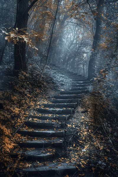 Le symbolisme du sentier de la forêt : Le chemin de la réflexion intérieure par Karina Brouwer