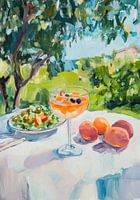 Sonniger Nachmittag im Garten