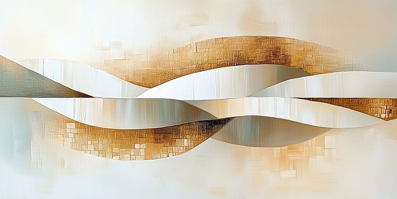 Modern abstract waves by Bert Nijholt