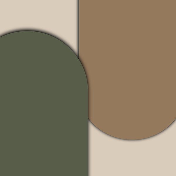 Natuur in het kwadraat van Mad Dog Art