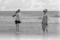 Baignade en pagaie en 1915