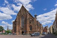 Broederenkerk Zutphen under beautiful cloudy sky