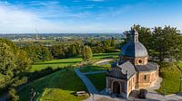 Ein spätsommerlicher Blick auf die belgischen Ardennen auf der wunderschönen Muur van Geraardsbergen!