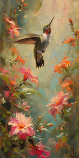 Schwebend in der Blüte von Whale & Sons